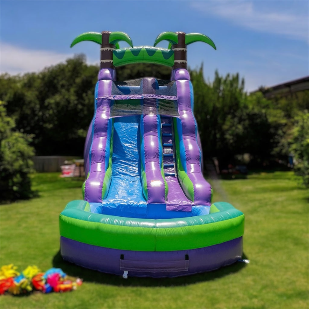 16ft Tropic Splash Waterslide