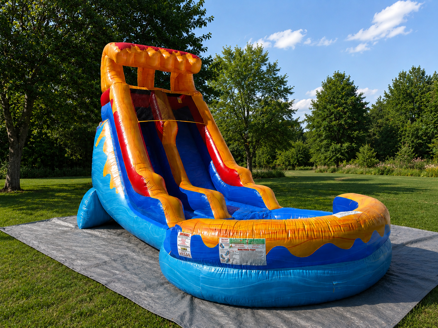 18ft Splash Zone Waterslide